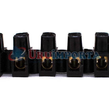 REGLETA DE CONEXION 10MM NEGRA LH-2110