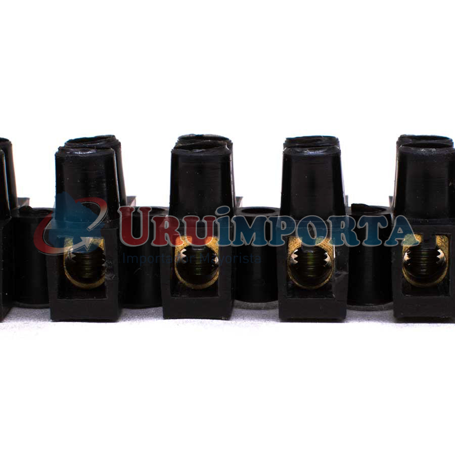 REGLETA DE CONEXION 10MM NEGRA LH-2110