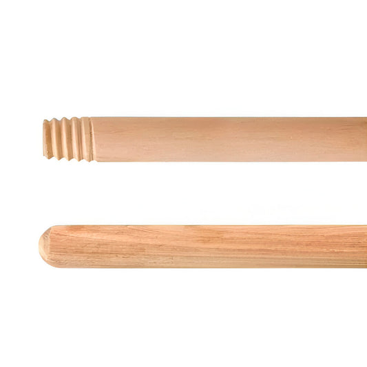 CABO DE ESCOBA DE MADERA CON ROSCA LH-2369