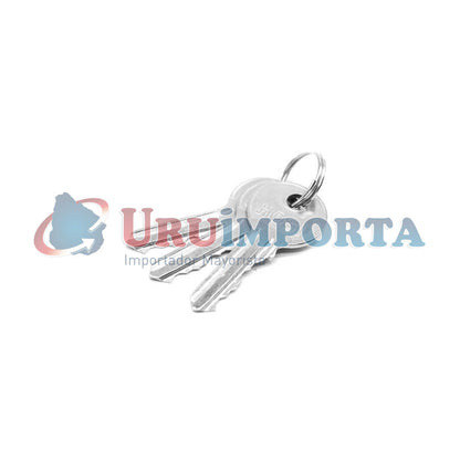 CANDADO DE PERNO 90MM EN BLISTERS C.Q.C LH-04