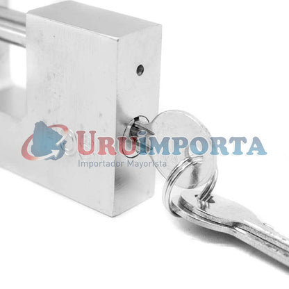 CANDADO DE PERNO 80MM EN BLISTERS C.Q.C LH-03