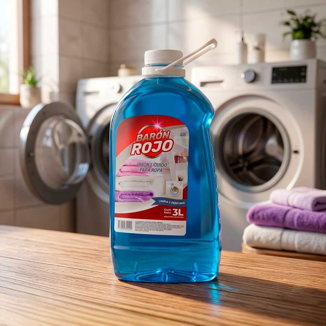 JABON LIQUIDO PARA LAVARROPAS BARONROJO 3L 4671