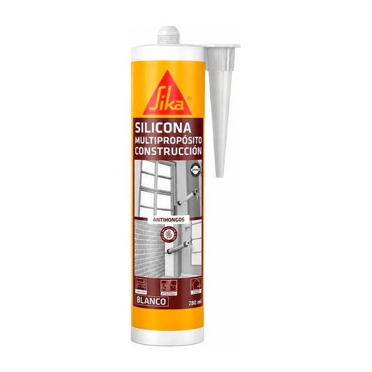 SILICONA SIKASEAL 132 MULTIPROPOSITO BLANCO 280CC