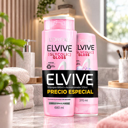 PACK ELVIVE GLYCOLIC CRISTAL 680+370
