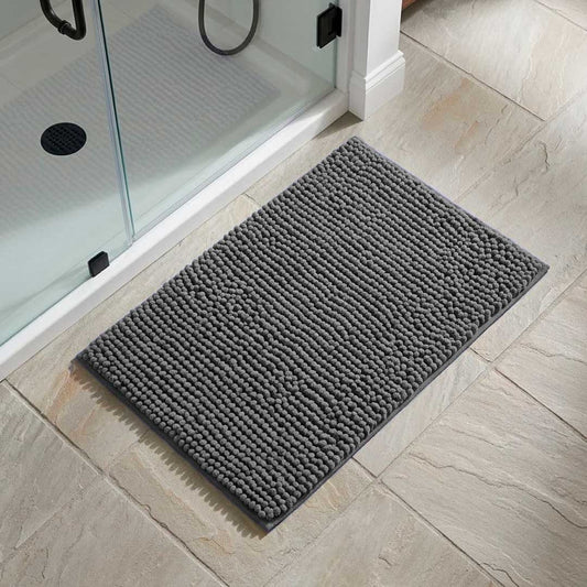 ALFOMBRA DE BAÑO HC CHENILLE 40X60 GRIS