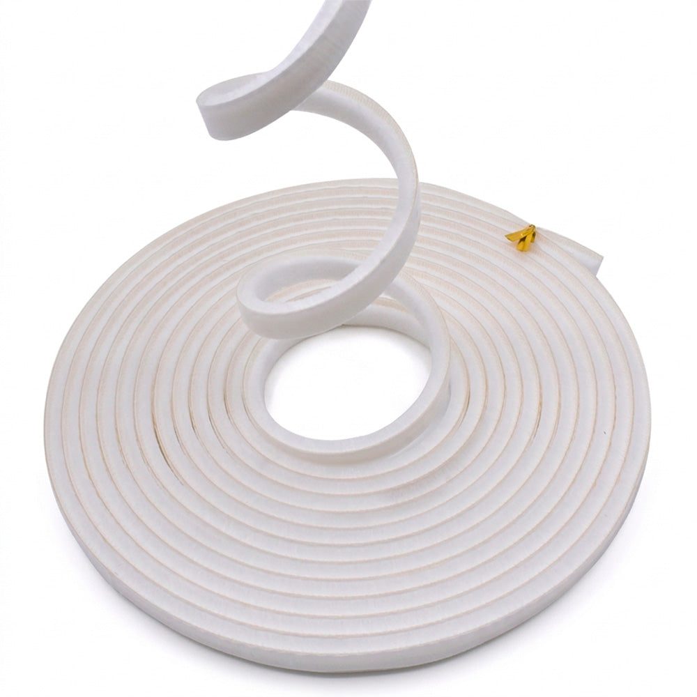 BURLETE 5 METROS CON FIELTRO BLANCO LH-1541