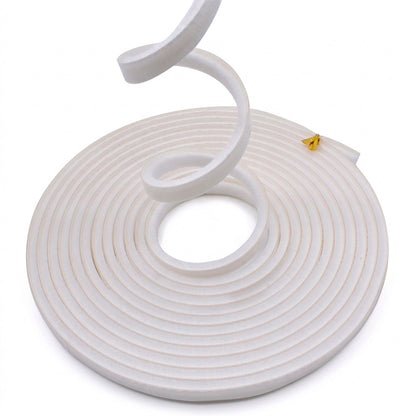 BURLETE 5 METROS CON FIELTRO BLANCO LH-1541