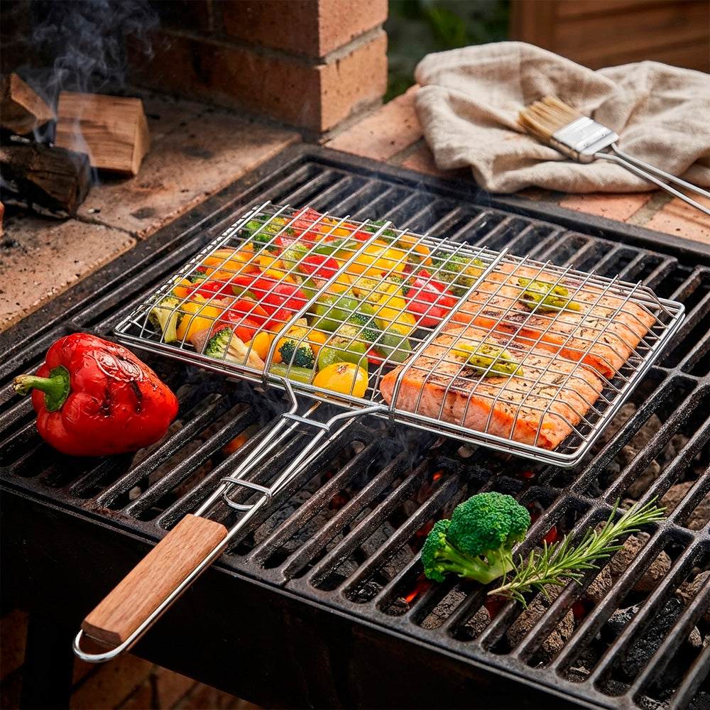 GRILL PARRILLERO 34X2CM BBQ GRILL LH-3705