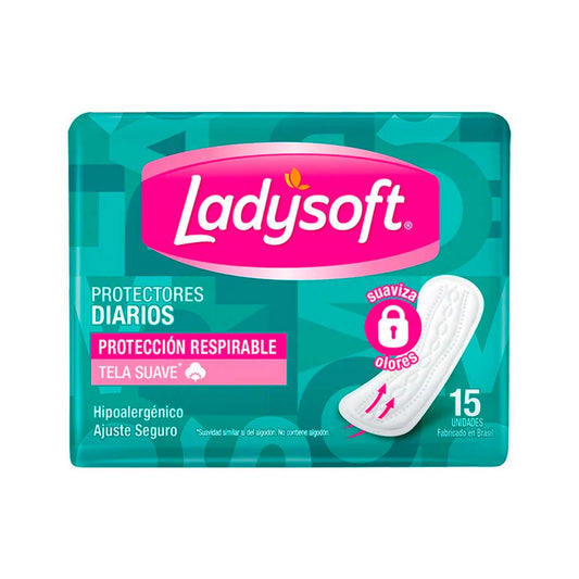 PROTECTORES DIARIOS LADYSOFT RESPIR X 15