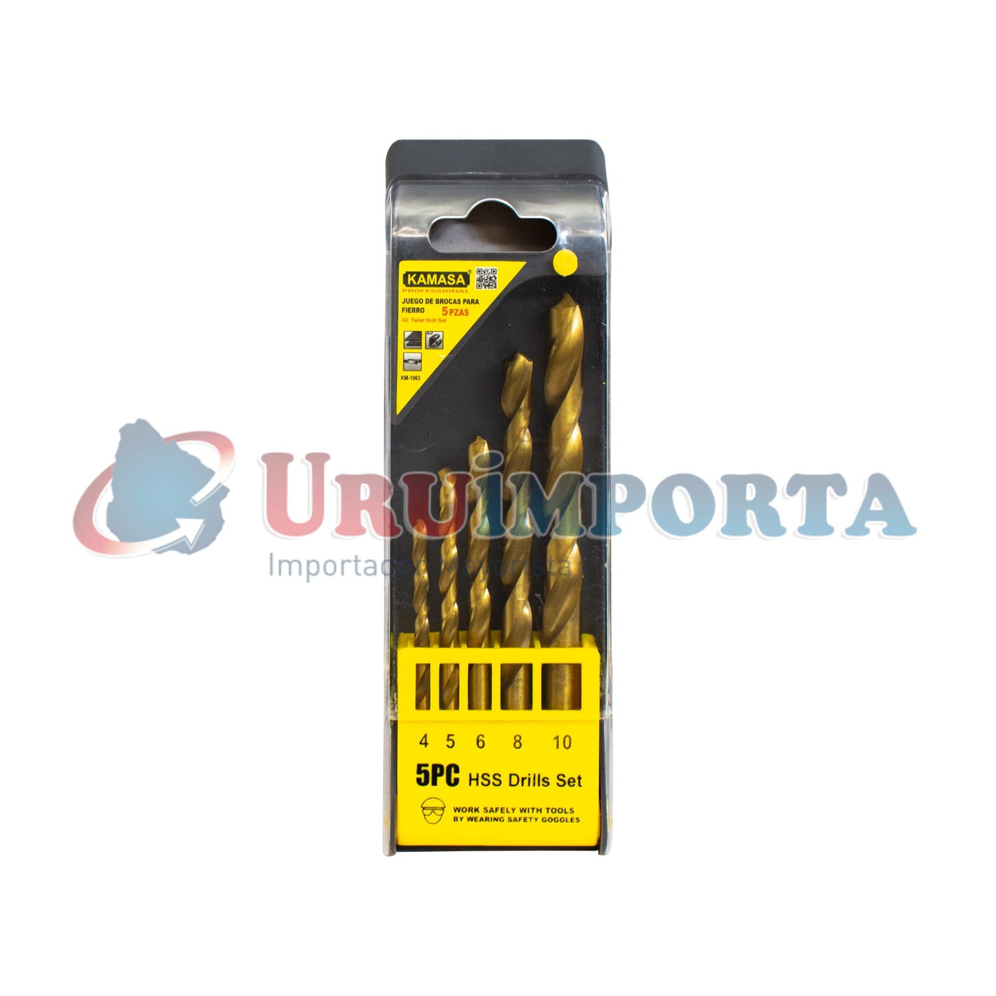 MECHA P/METAL 5PZ 4-5-6-8-10 MM KAMASA KM-1063