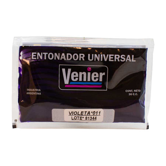 ENTONADOR VIOLETA UNIVERSAL P/PINTURA 30CC VENIER