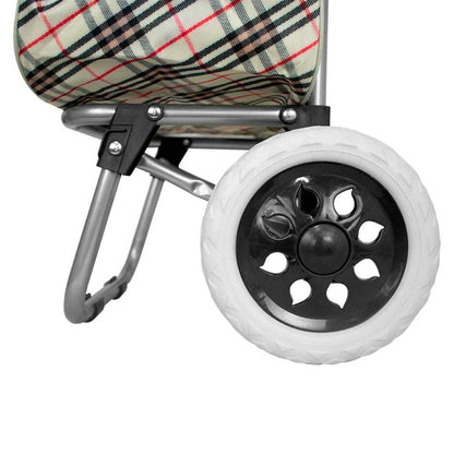 CARRITO DE ALUMINIO Y LONA PARA MANDADOS LH-1420