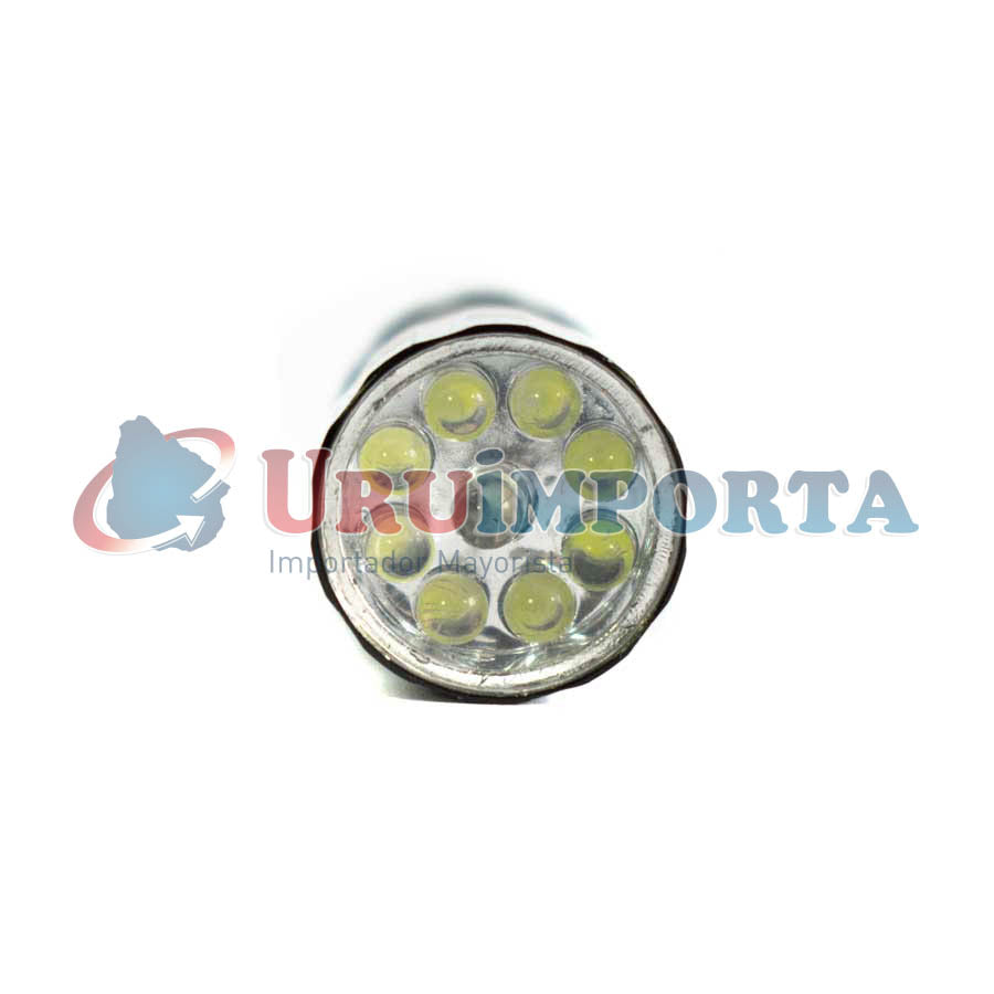 LINTERNA 9 LED EN BLISTERS  PILAS INC AAA LH-1926