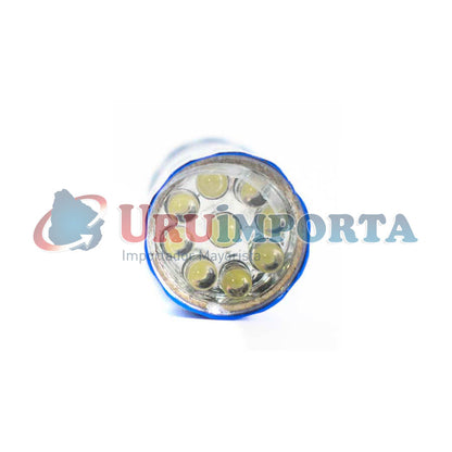 LINTERNA 9 LED EN BLISTERS  PILAS INC AAA LH-1926