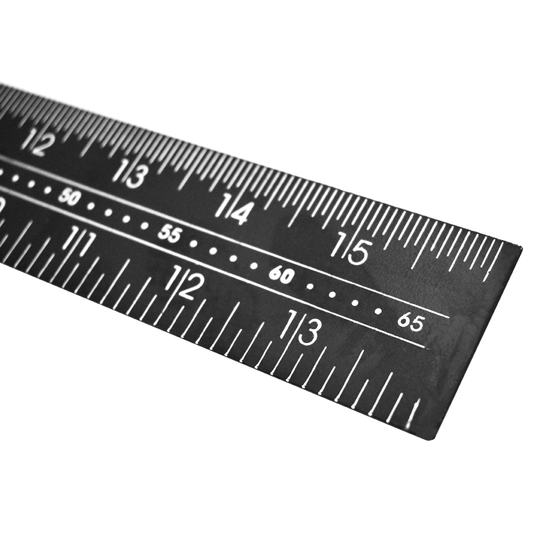 ESCUADRA REGLA 60X40CM METALICA NEGRA LH-645