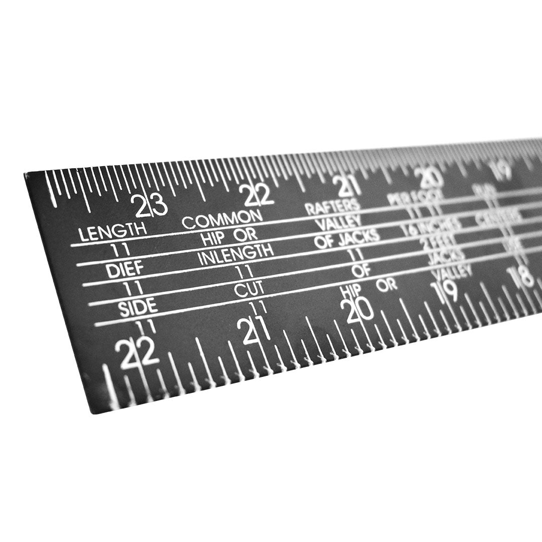 ESCUADRA REGLA 60X40CM METALICA NEGRA LH-645