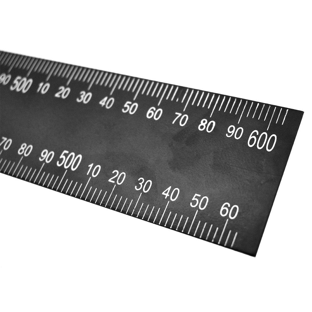 ESCUADRA REGLA 60X40CM METALICA NEGRA LH-645