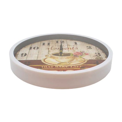 RELOJ DE PARED 30CM DECORATIVO COCINA LH-3936