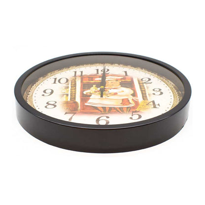 RELOJ DE PARED 30CM DECORATIVO COCINA LH-3936