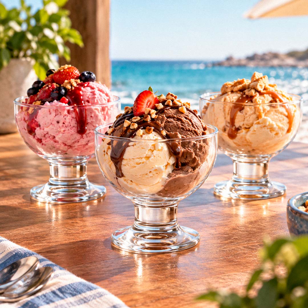 COPA HELADO/POSTRE PAULISTA X3 400 ML