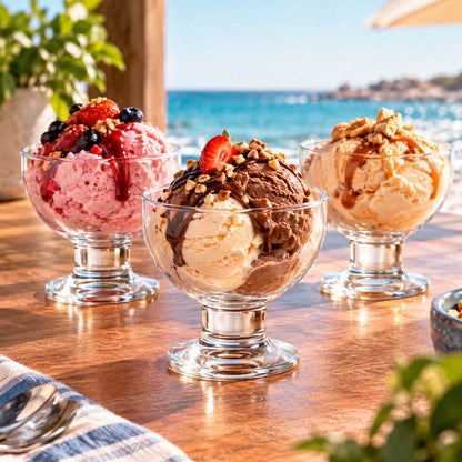 COPA HELADO/POSTRE PAULISTA X3 400 ML