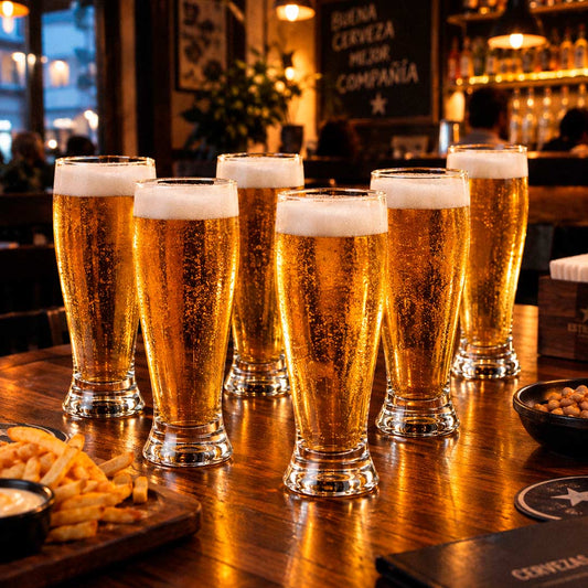 VASO DE CERVEZA NADIR MUNICH X6 300ML