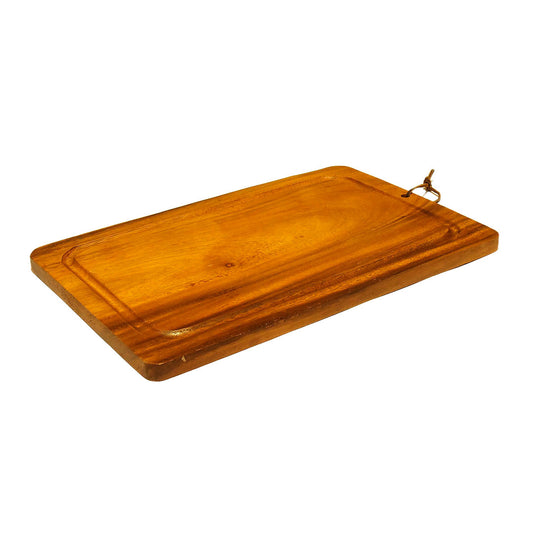 TABLA RECT. SELECTA MADERA LARGE 46X30X2.5CM