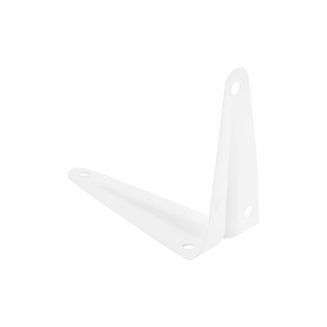 MENSULA METALICA 3″ X 4″ BLANCA LH-418