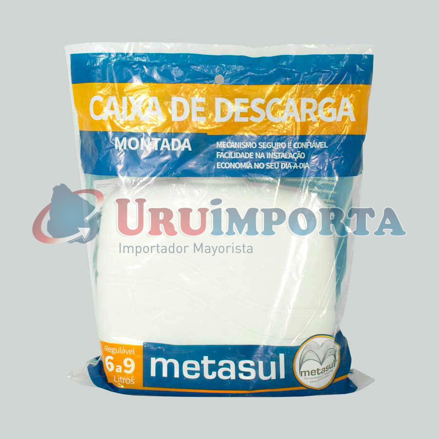 CISTERNA PLAST BLANCA 37X27X17 METASUL 010101003