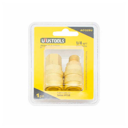 ACOPLE RAPIDO 2PZ 1/4 UYUSTOOLS ACO2SU