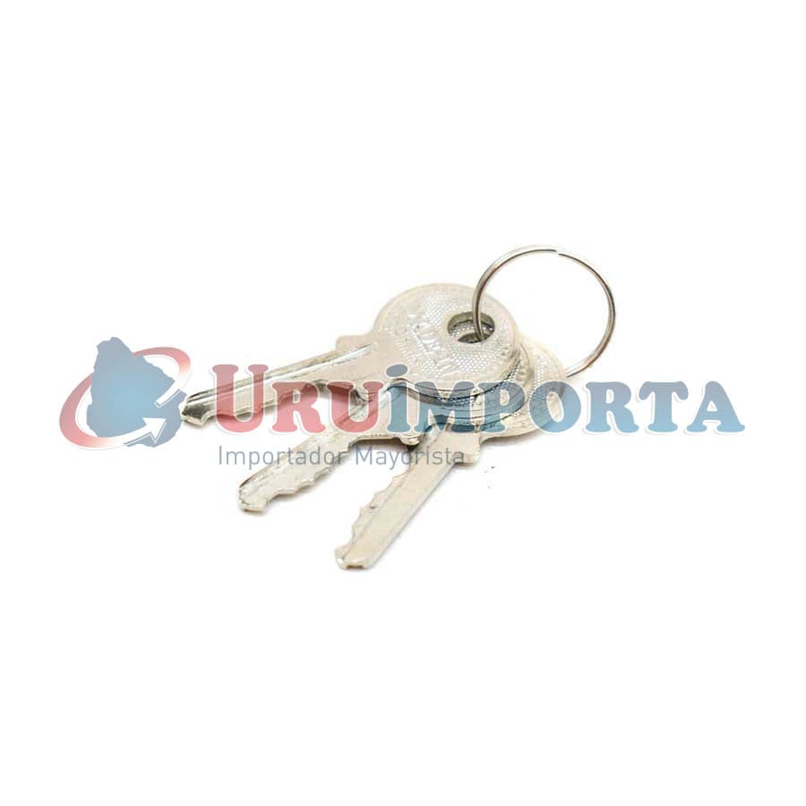 CANDADO DE HIERRO GRIS 38MM TRI-ROOM LH-1271