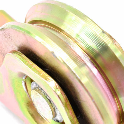 RUEDA PARA PORTON  60X17MM CON SOPORTE LH-2482