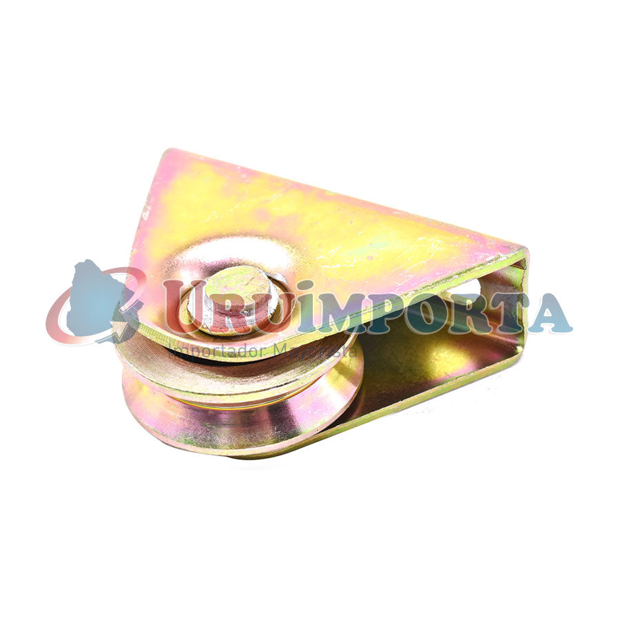 RUEDA PARA PORTON 50X15MM CON BASE LH-2488