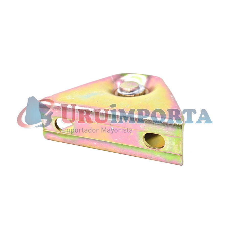 RUEDA PARA PORTON 50X15MM CON BASE LH-2488