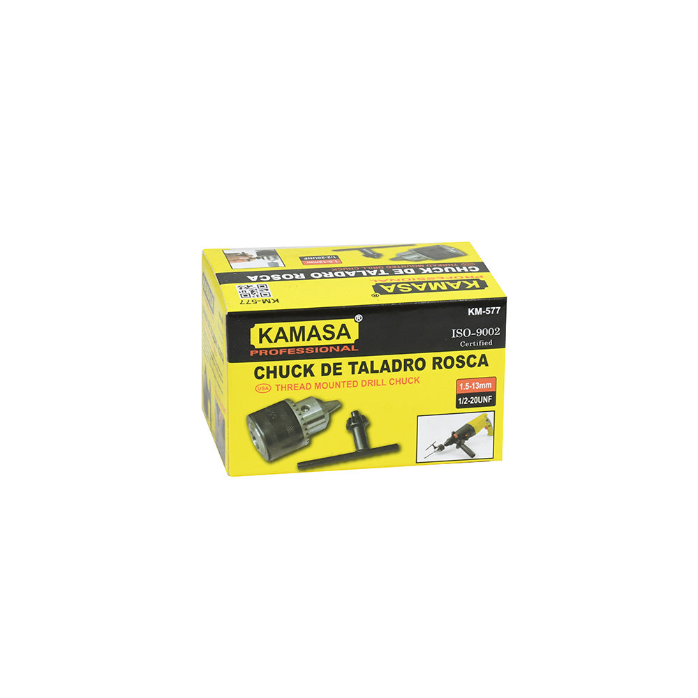MANDRIL DE ENROSCAR 1.5 A 13 MM  KAMASA KM-577