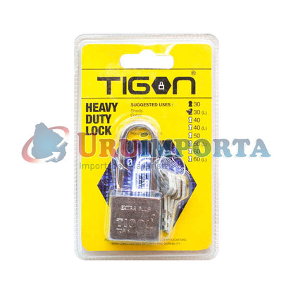 CANDADO TIGON ARO LARGO 30MM LH-330