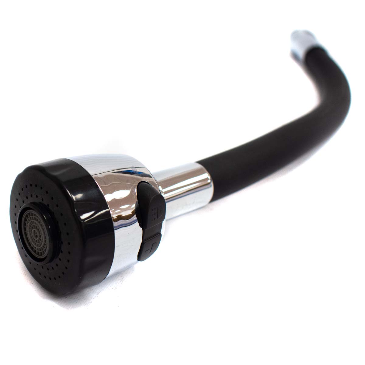 PUNTERO NEGRO FLEXIBLE P/GRIFOS CON ROSETA LH-3013
