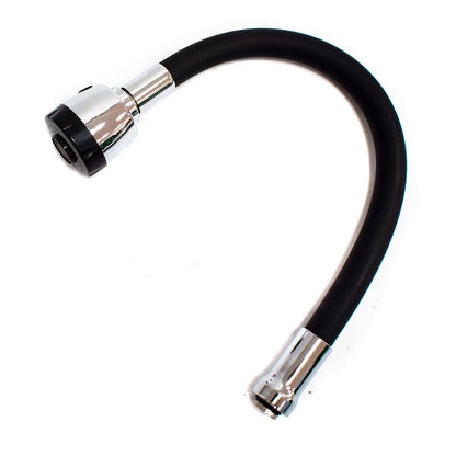 PUNTERO NEGRO FLEXIBLE P/GRIFOS CON ROSETA LH-3013