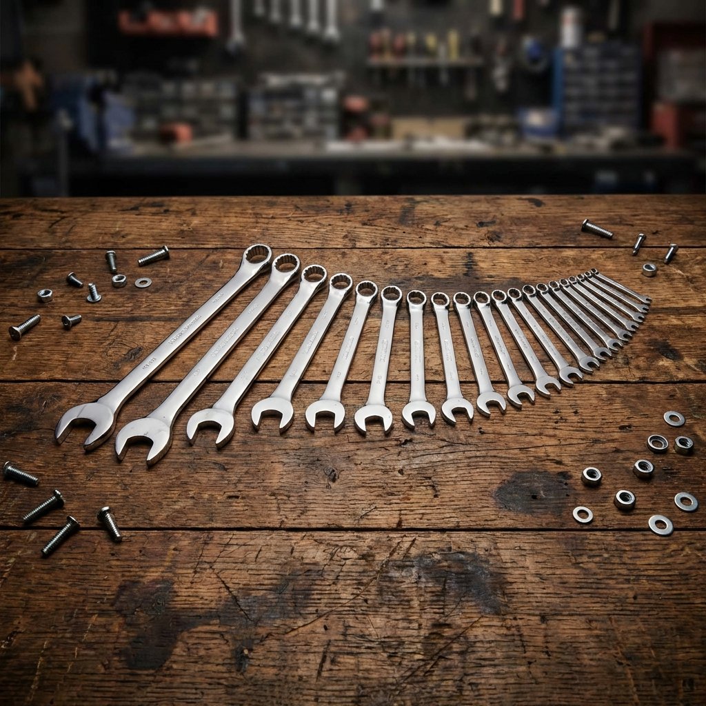 LLAVE COMBINADA 20PZ 6-32MM MAKAWA MK-1020