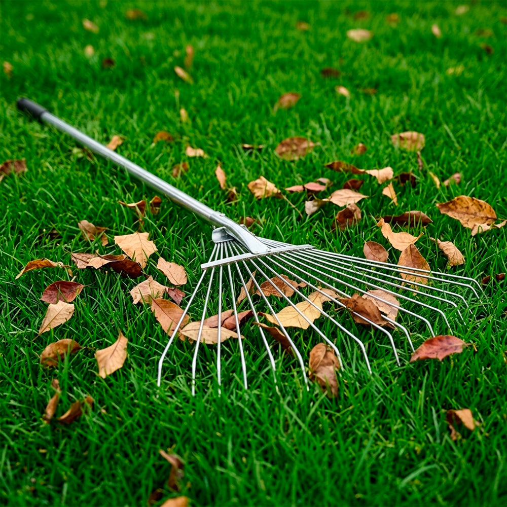 ESCOBILLA JARDIN METALICA AJUSTABLE LH-609