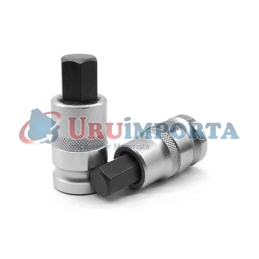 JUEGO DE DADO PUNTA TORX Y HEXA 1/2” 14 PZ TUP014