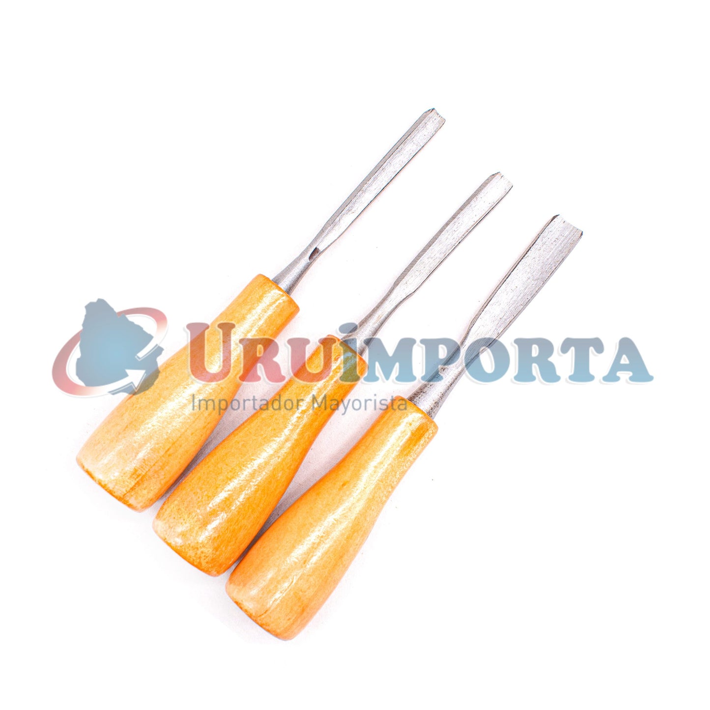 GUBIAS 12 PZ MANGO DE MADERA UYUSTOOLS GBU12M