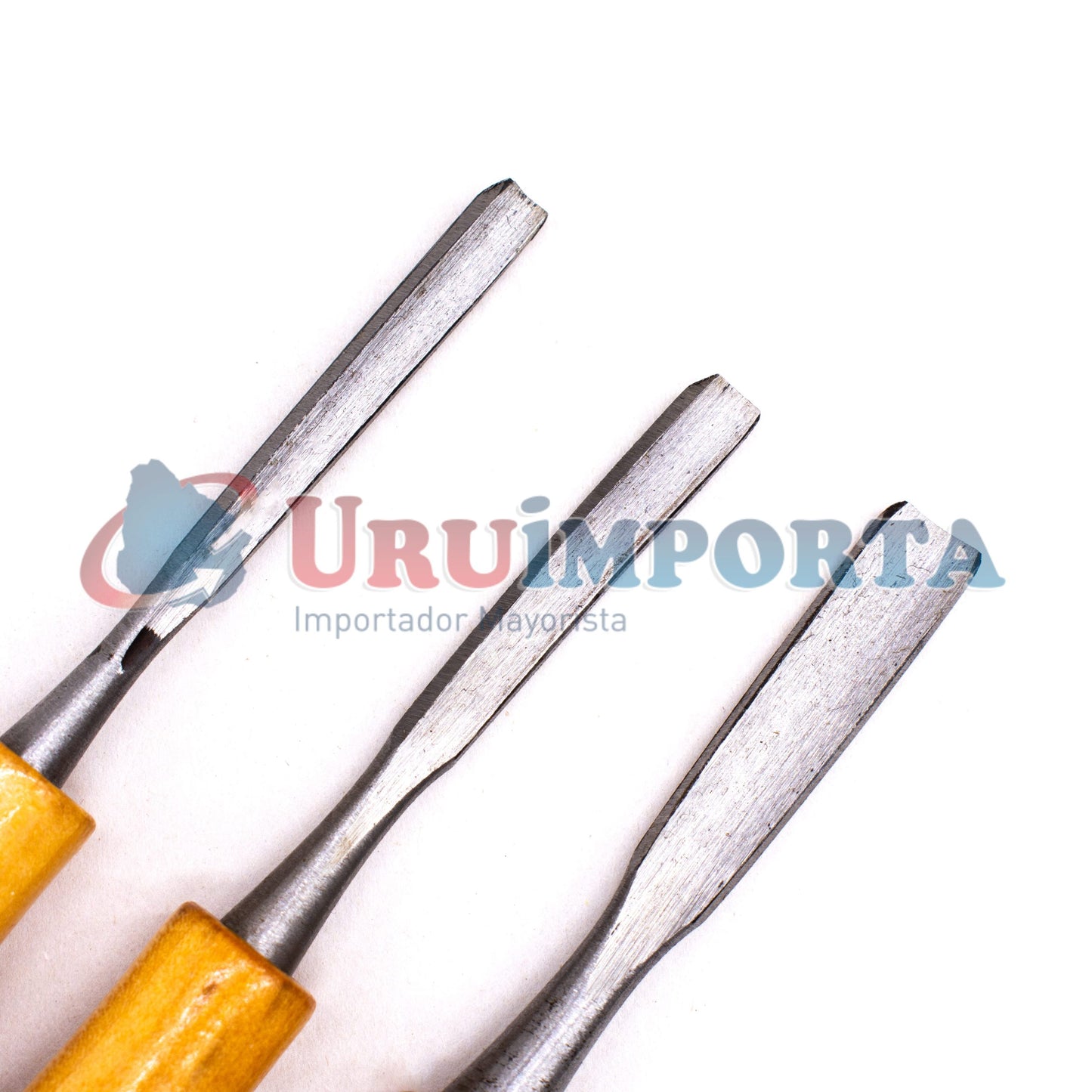 GUBIAS 12 PZ MANGO DE MADERA UYUSTOOLS GBU12M