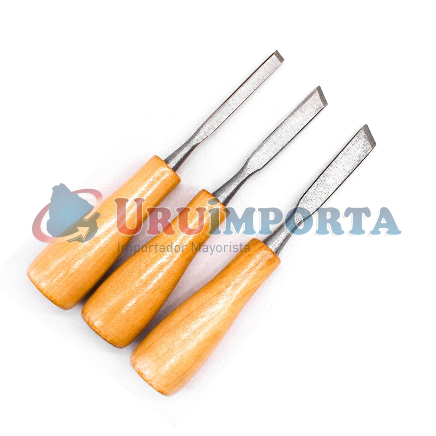 GUBIAS 12 PZ MANGO DE MADERA UYUSTOOLS GBU12M