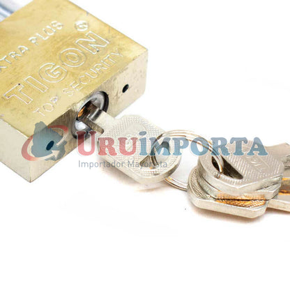 CANDADO TIGON BRONCEADO 50MM LH-329