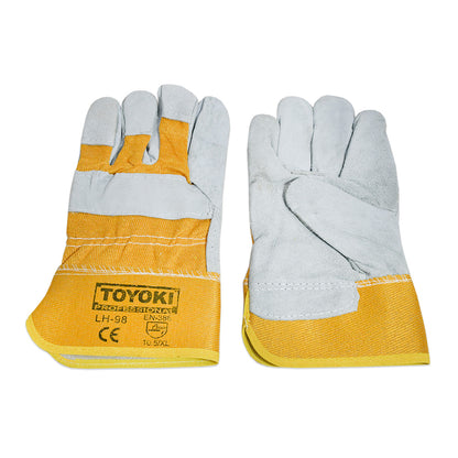 GUANTE REFORZADO DE CUERO Y LONA TOYOKI LH-98