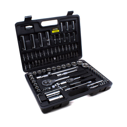JUEGO DE DADO Y PUNTA 1/2”-1/4” 94PZ UYUS TUP094