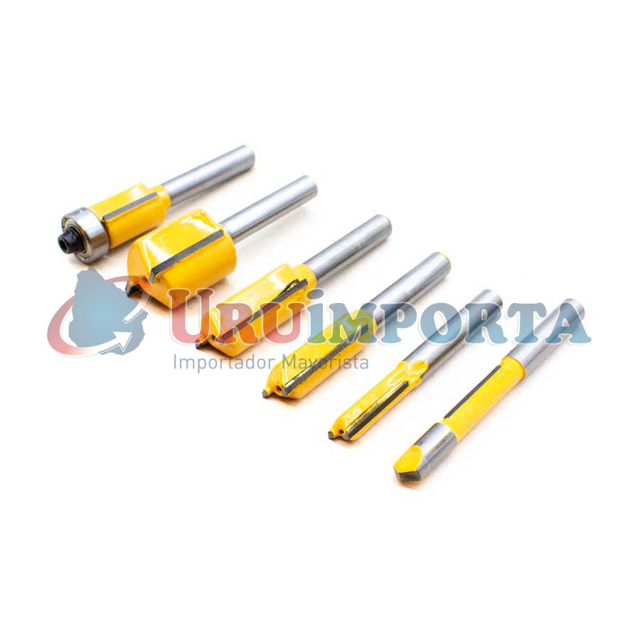 FRESAS 24PZ 1/4 EN CAJA DE MADERA MAKAWA MK-0151