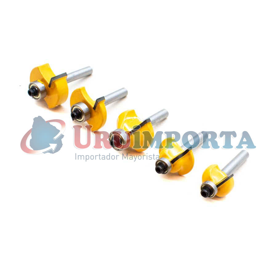 FRESAS 24PZ 1/4 EN CAJA DE MADERA MAKAWA MK-0151