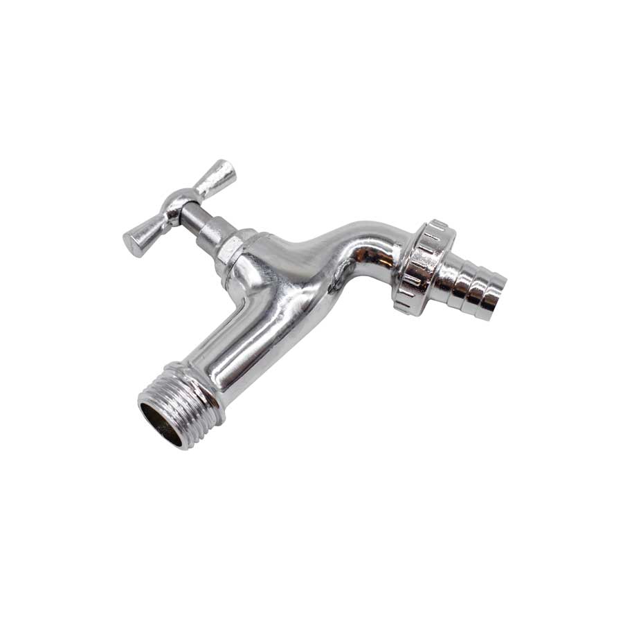 CANILLA 1/2″ SALIDA 3/4″ METALICA CROMADA LH-368